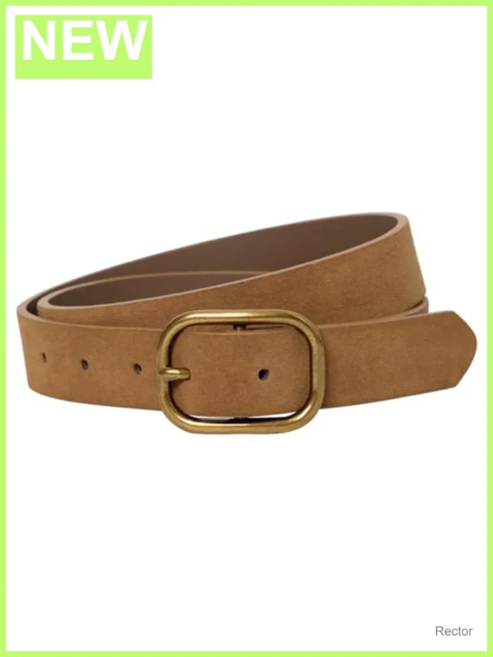 Women's Leopard Print Genuine Leather Belt Vintage Needle Buckle